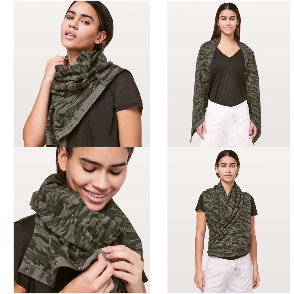 Lululemon Athletica Camo Vinyasa Scarf